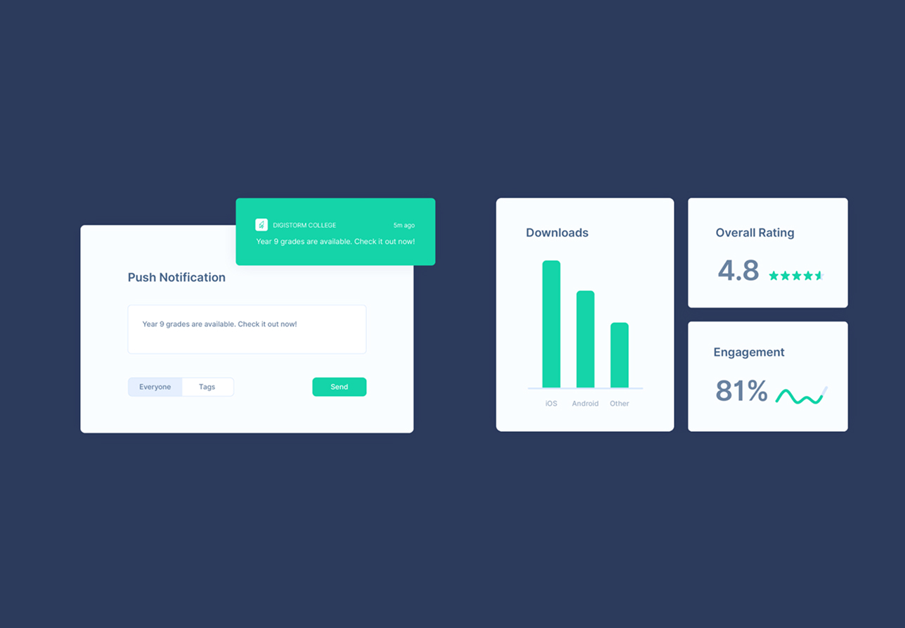 Digistorm — Apps features