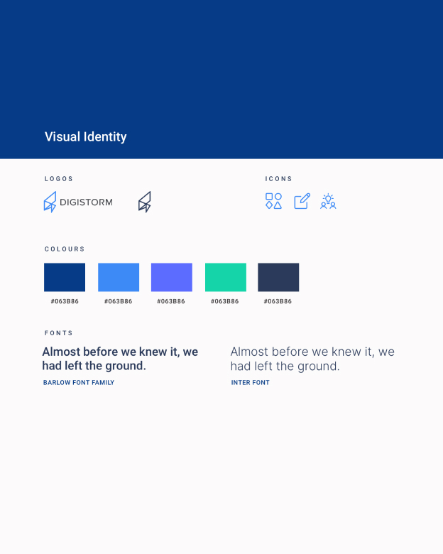 Digistorm — visual identity