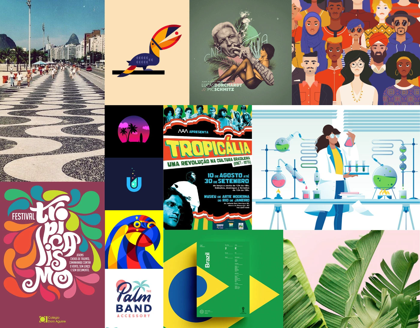 Tropical Lab — moodboard